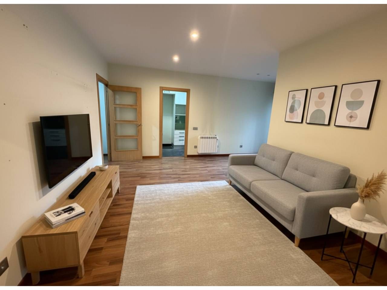 Sala d'estar de Pis en venda en Terrassa amb Calefacció, Jardí privat i Terrassa