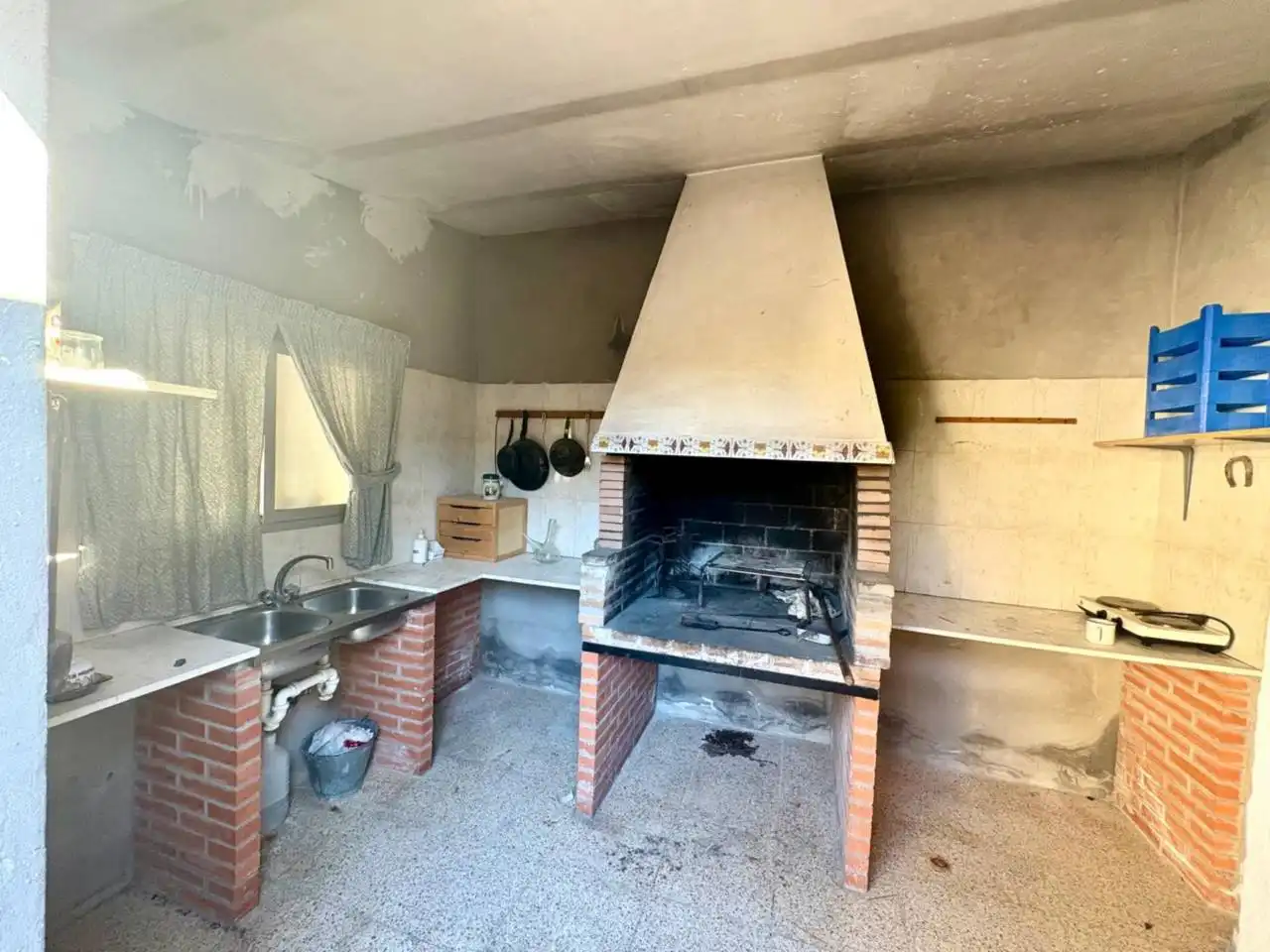 Cuina de Casa o xalet en venda en Tibi amb Jardí privat