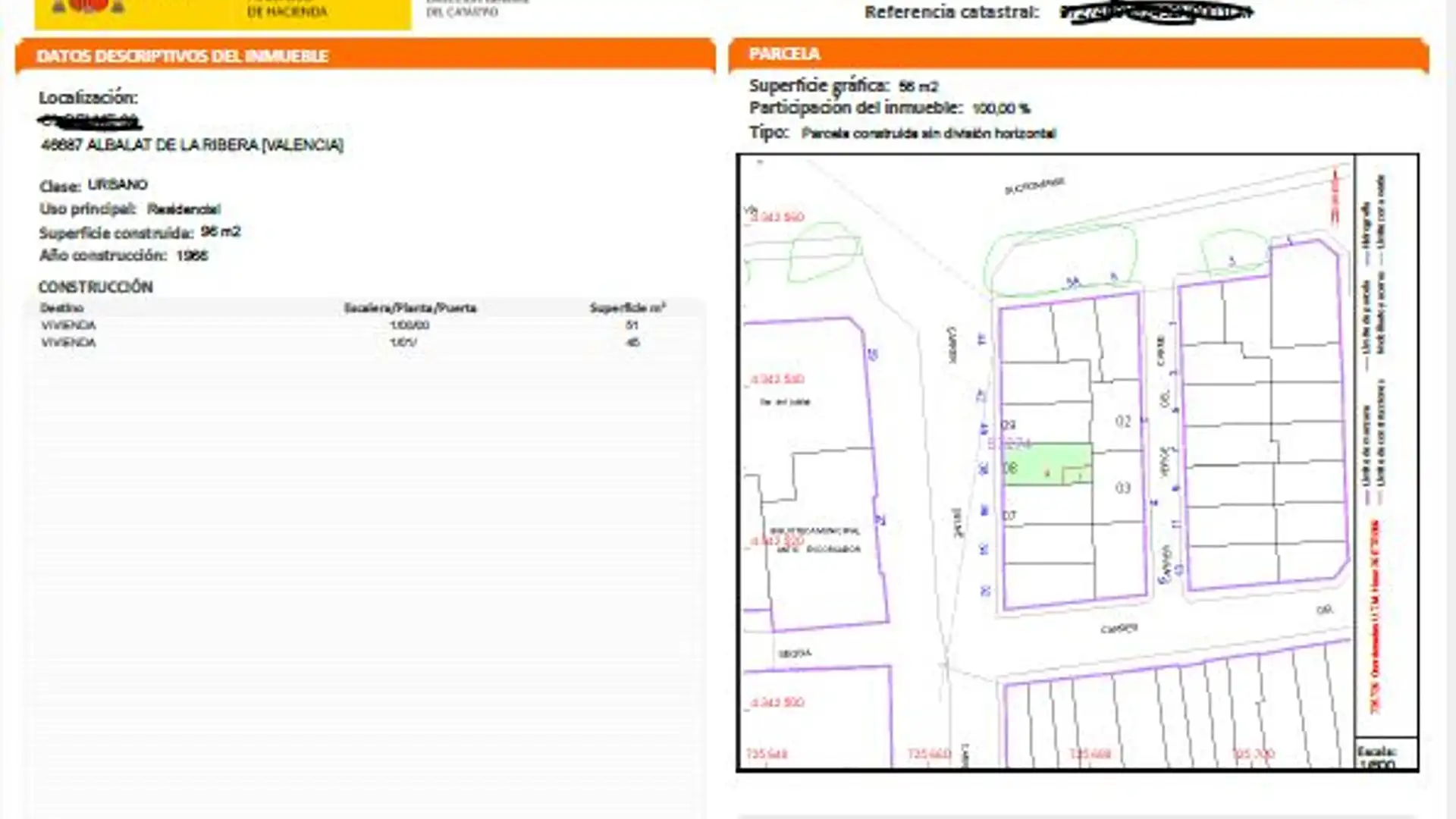 Casa o chalet en venta en Albalat de la Ribera