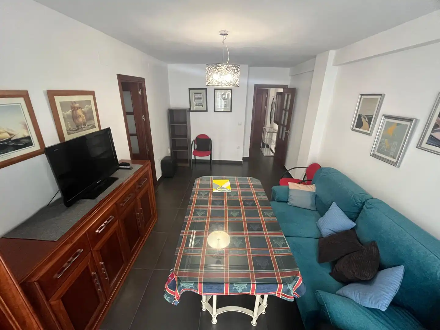 Sala de estar de Piso en venta en Sevilla con Aire acondicionado, Terraza y Balcón