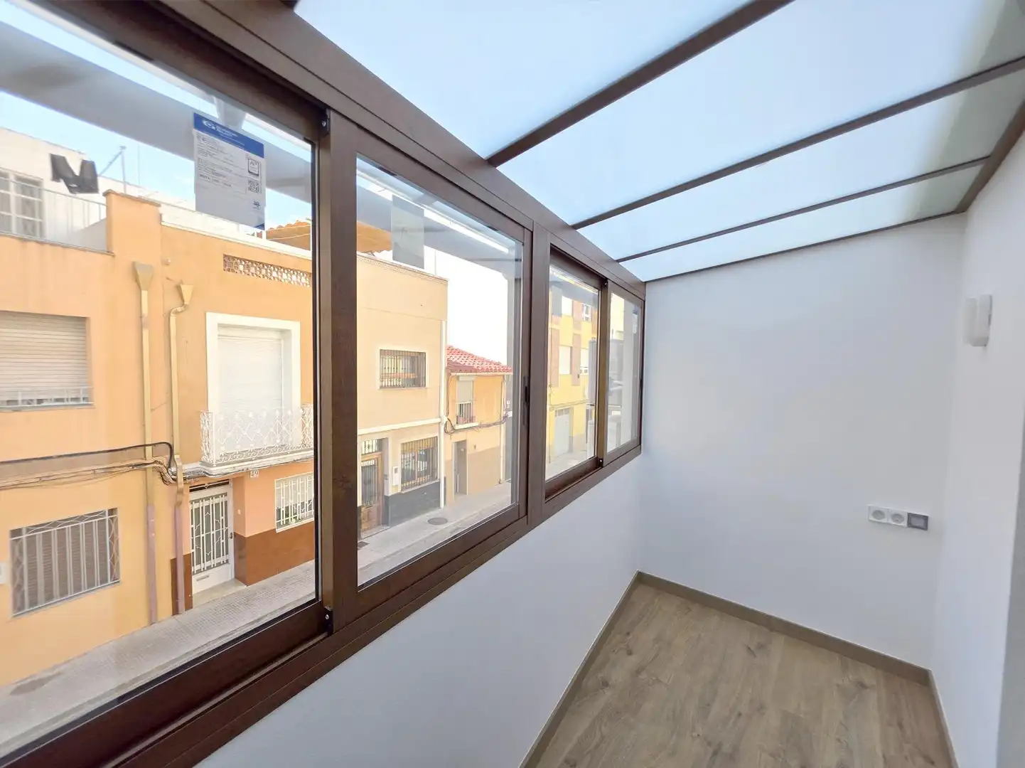 Terrasse von Haus oder Chalet zum Verkauf in Castellón de la Plana / Castelló de la Plana mit Klimaanlage, Heizung und Parkett