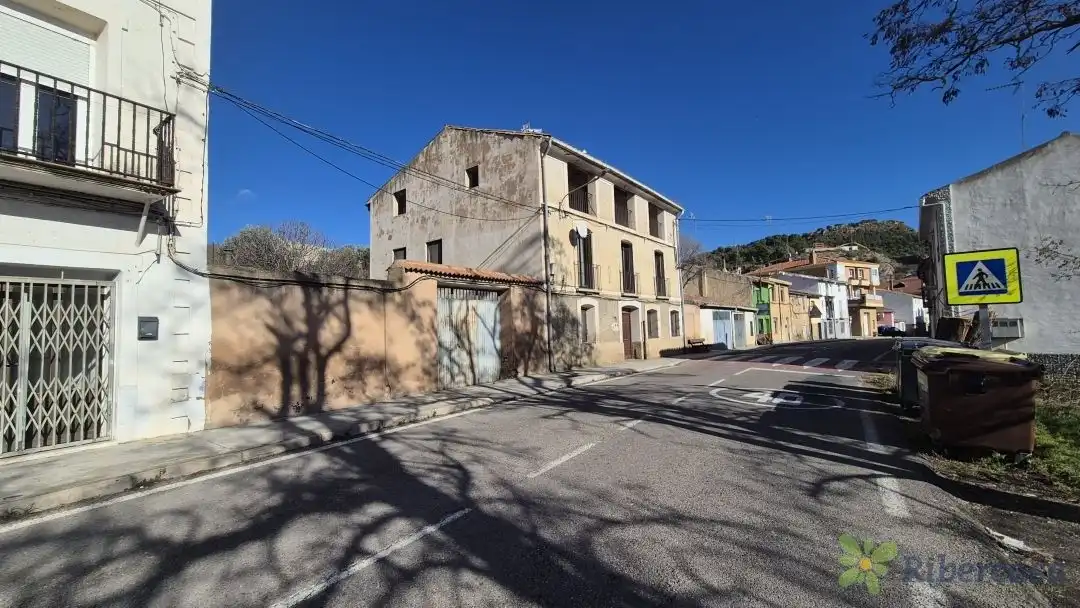 Vista exterior de Casa o chalet en venta en Cervera del Río Alhama con Calefacción, Jardín privado y Terraza
