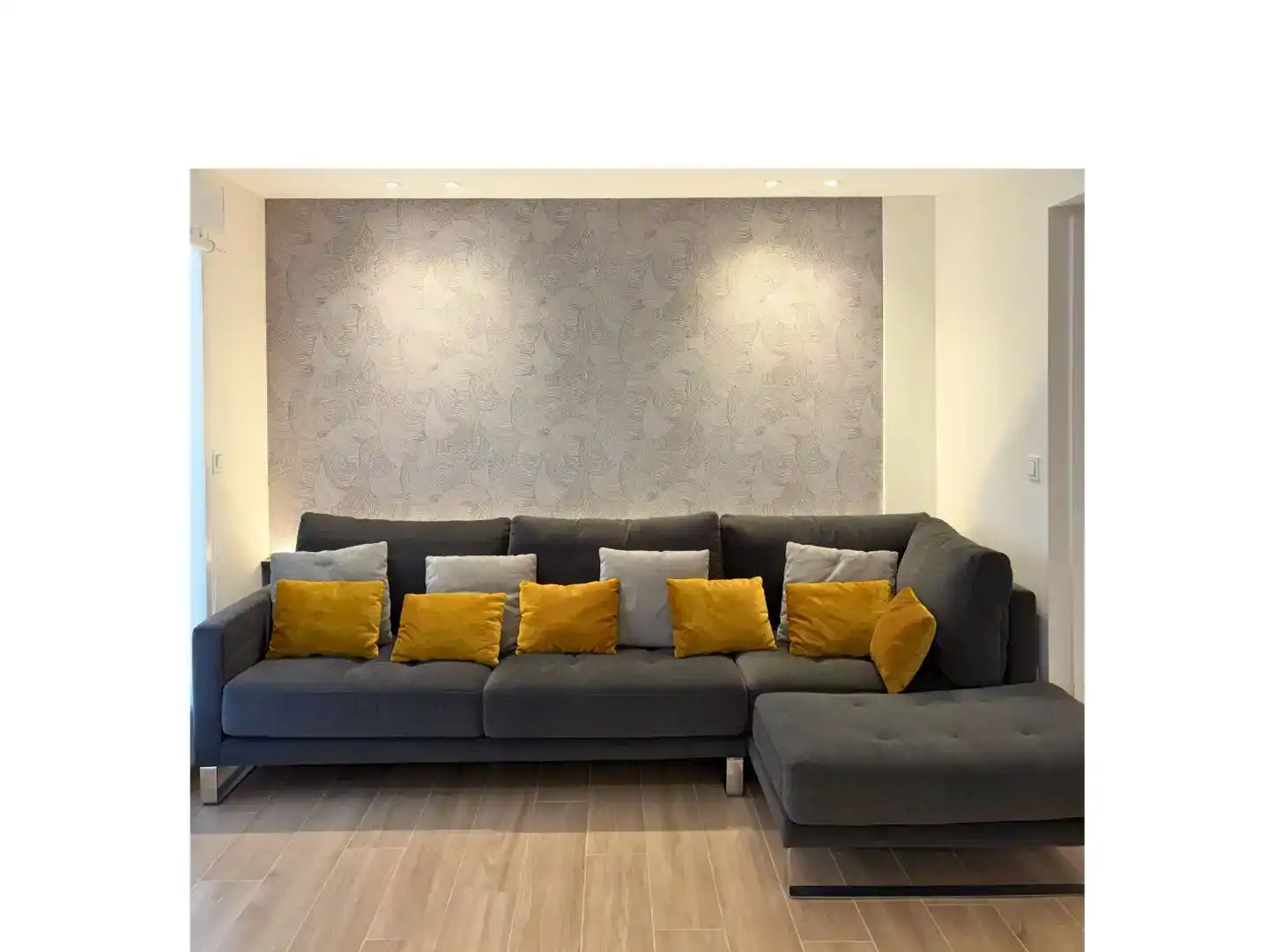 Sala de estar de Piso en venta en Anoeta con Amueblado y Balcón