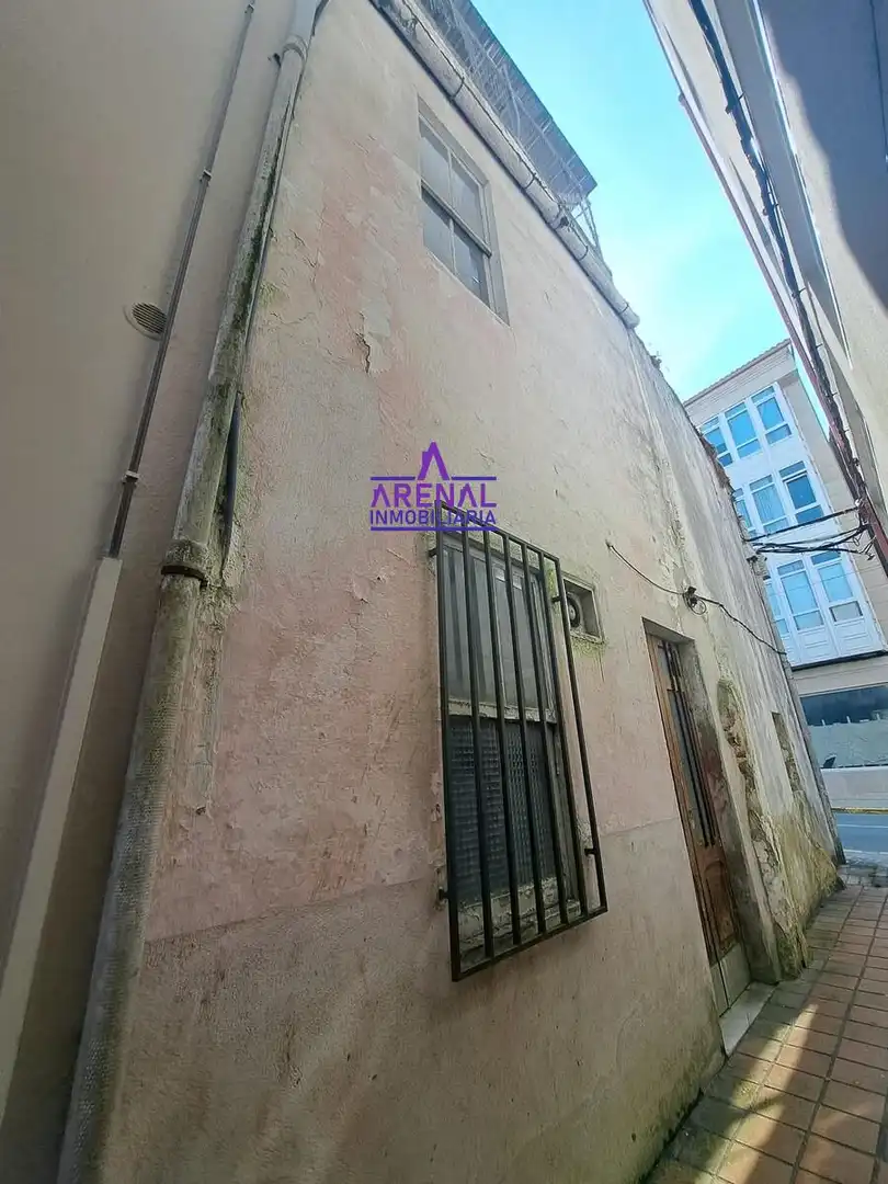 Vista exterior de Casa adosada en venta en A Pobra do Caramiñal con Terraza