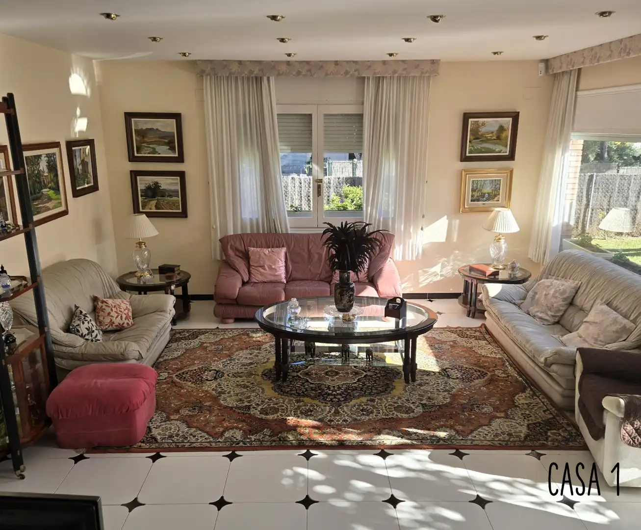 Sala d'estar de Casa adosada en venda en Tarragona amb Aire condicionat, Calefacció i Jardí privat