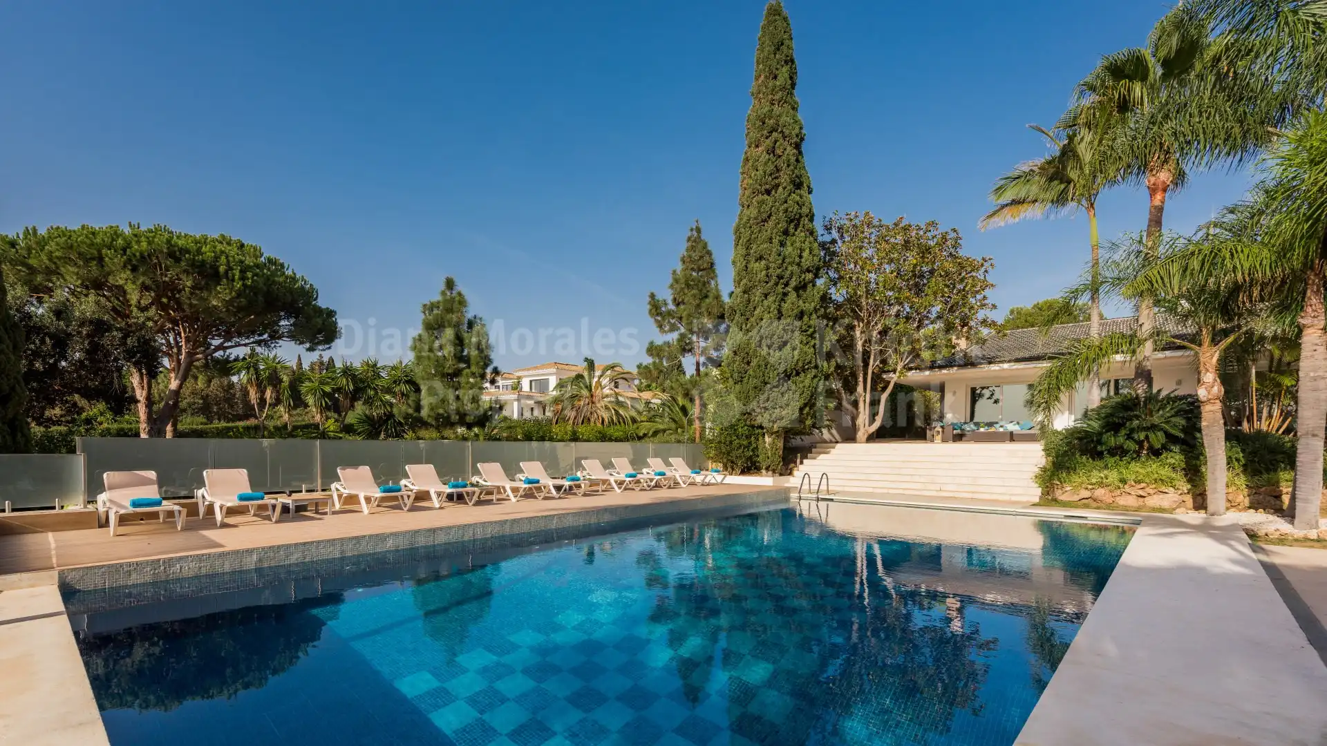 Piscina de Casa o chalet en venta en Marbella con Aire acondicionado, Jardín privado y Terraza