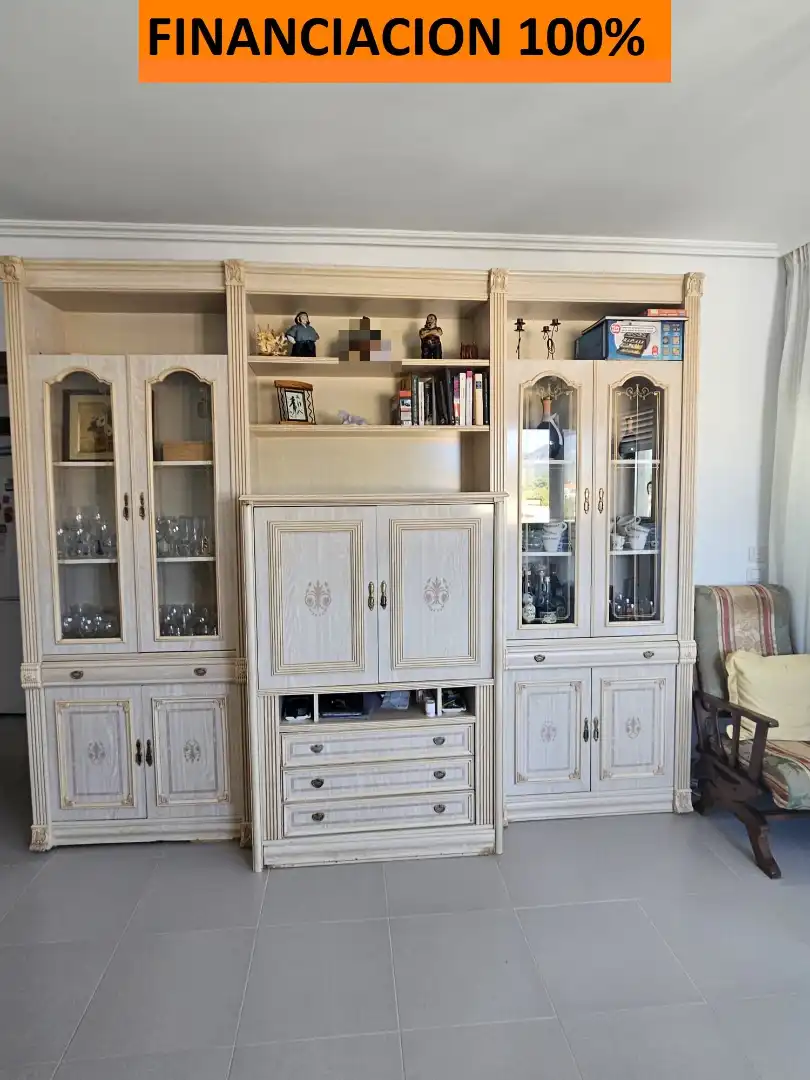 Living room of Flat for sale in Mont-roig del Camp  with Air Conditioner, Terrace and Furnished