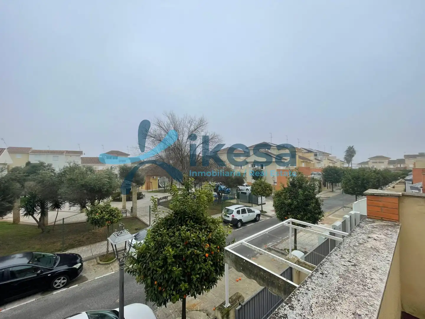 Vista exterior de Casa adosada en venta en Castilleja de la Cuesta con Aire acondicionado
