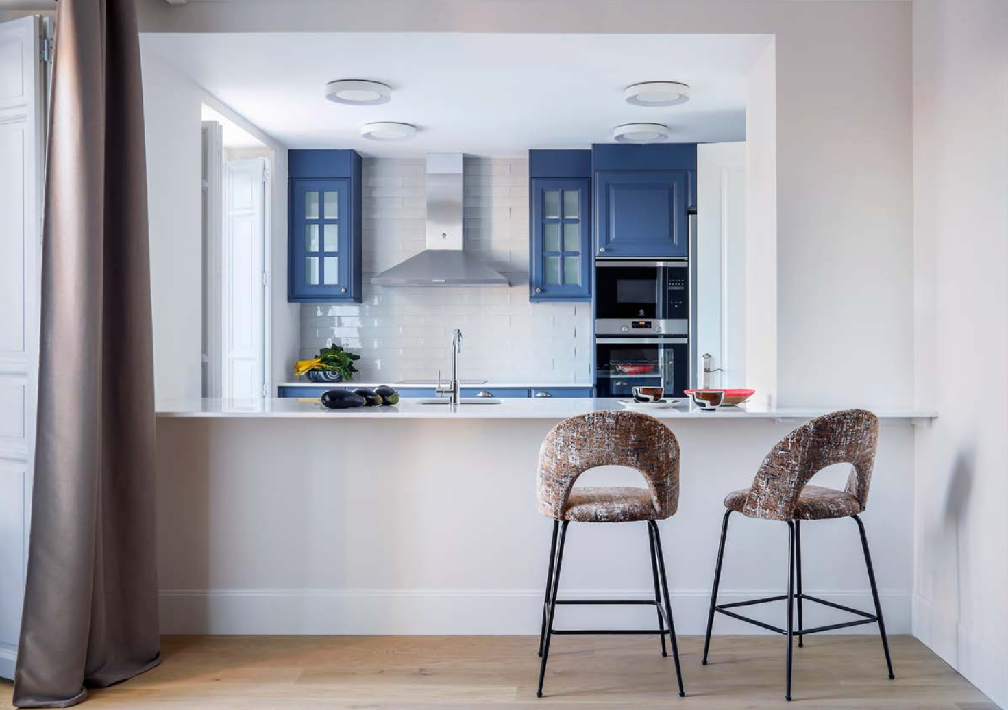 Kitchen of Attic for sale in  Madrid Capital  with Air Conditioner and Furnished