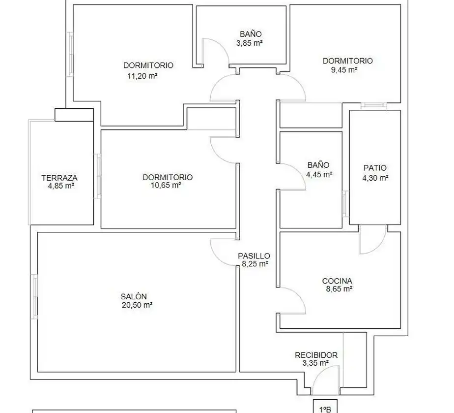 Flat for sale in Murcia  with Air Conditioner, Terrace and Balcony