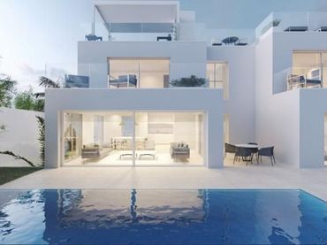 Casa amb piscina en venda a Mijas pueblo