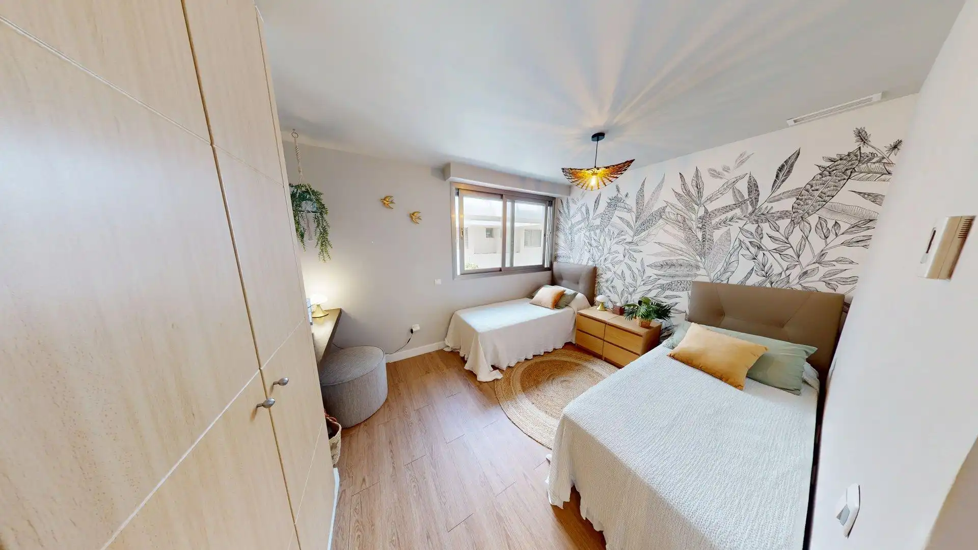 Schlafzimmer von Wohnung zum Verkauf in Mijas mit Klimaanlage, Heizung und Privatgarten