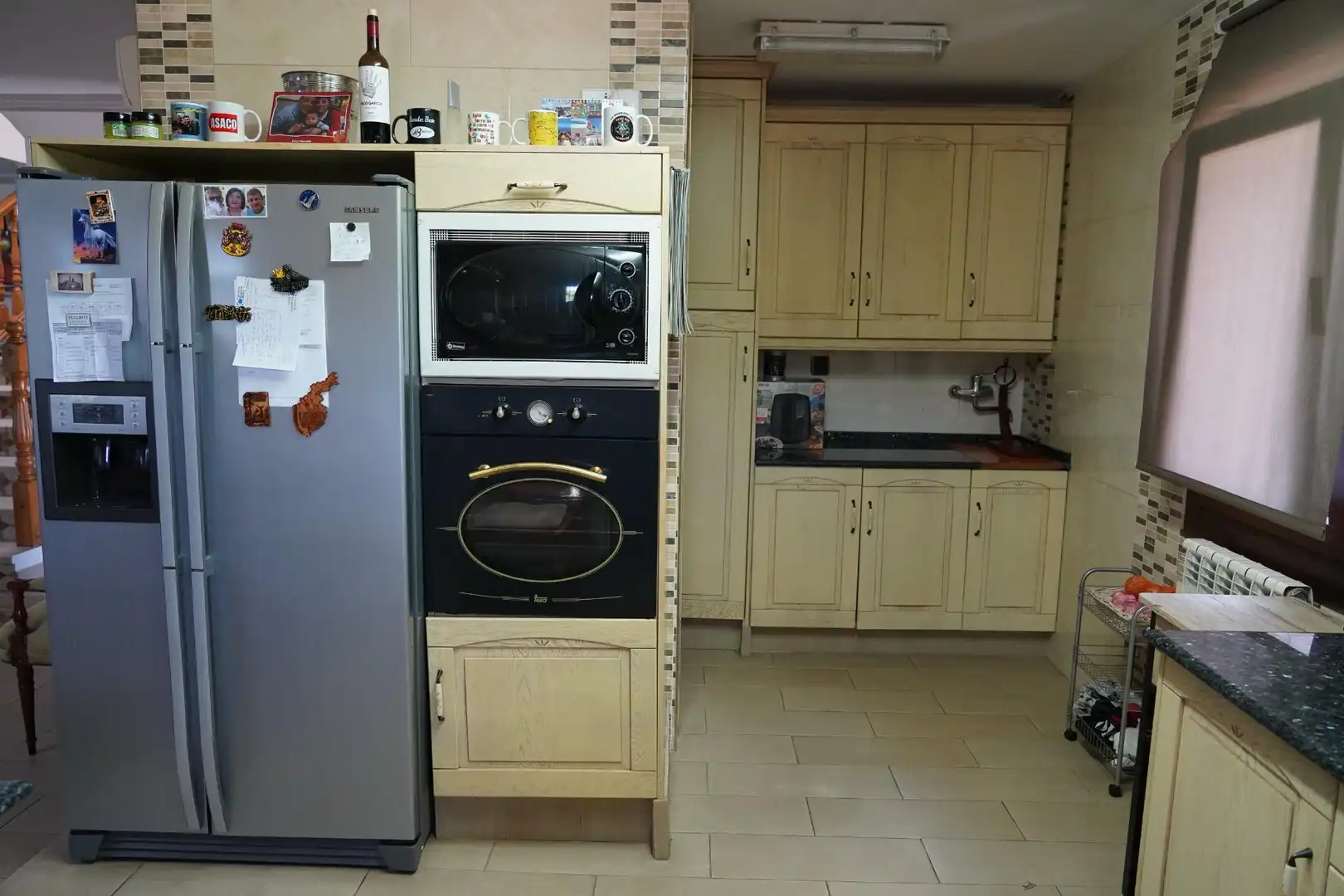 Küche von Country house zum Verkauf in Granollers mit Klimaanlage, Privatgarten und Terrasse
