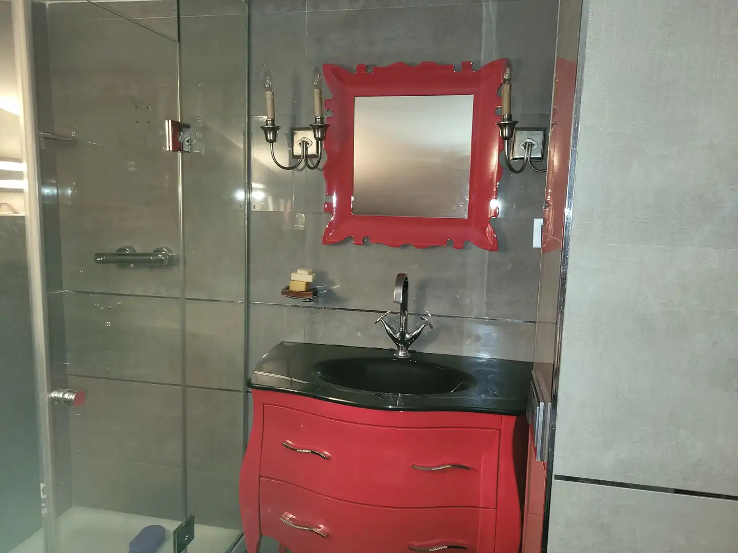 Baño de Dúplex en venta en Navaluenga con Aire acondicionado y Balcón