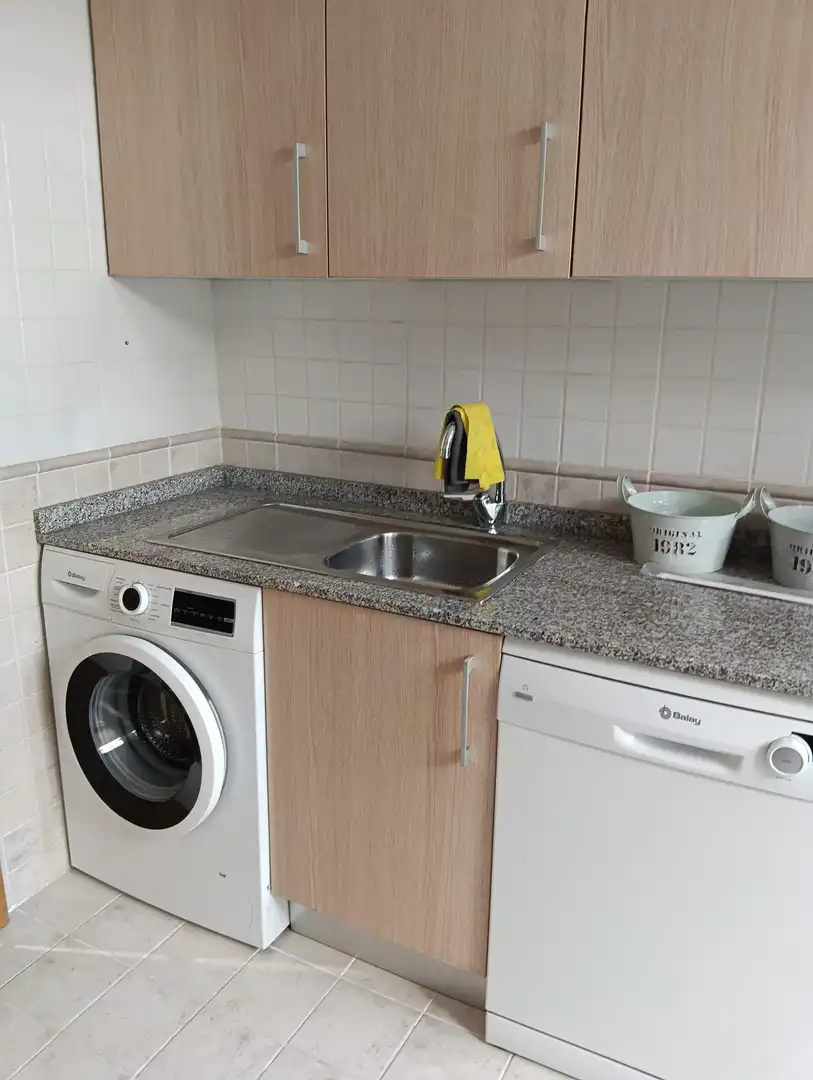 Kitchen of Flat for rent in Ávila  with Heating, Terrace and Storage room