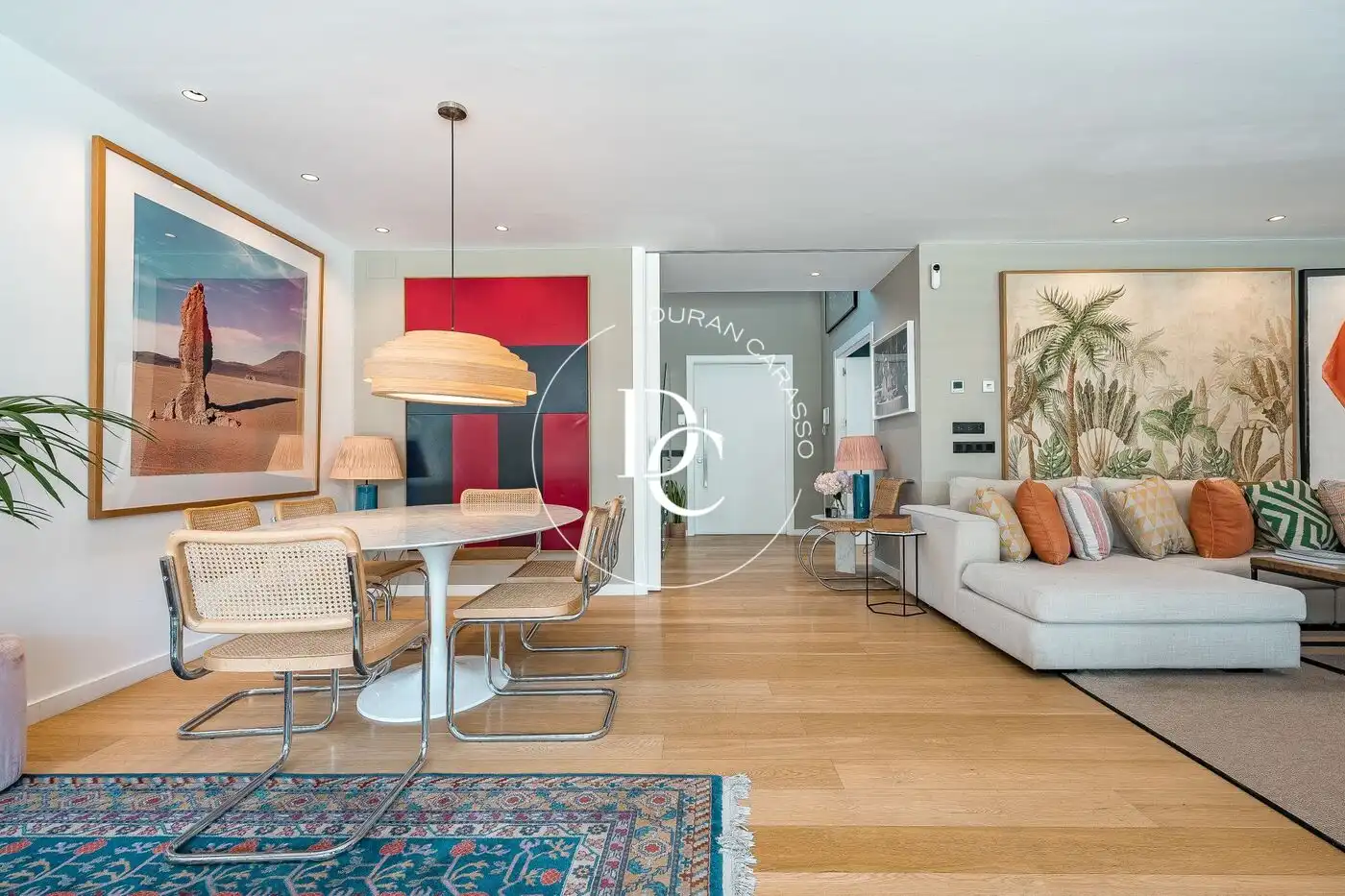 Sala de estar de Casa o chalet de alquiler en Sitges con Aire acondicionado, Calefacción y Jardín privado