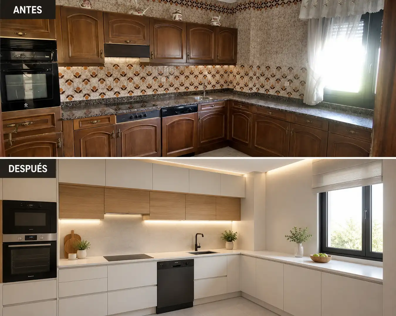 Cocina de Casa o chalet en venta en Camargo con Jardín privado