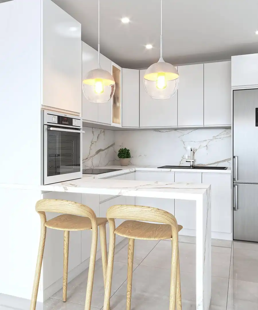Cuina de Apartament en venda en Mijas amb Aire condicionat, Terrassa i Traster