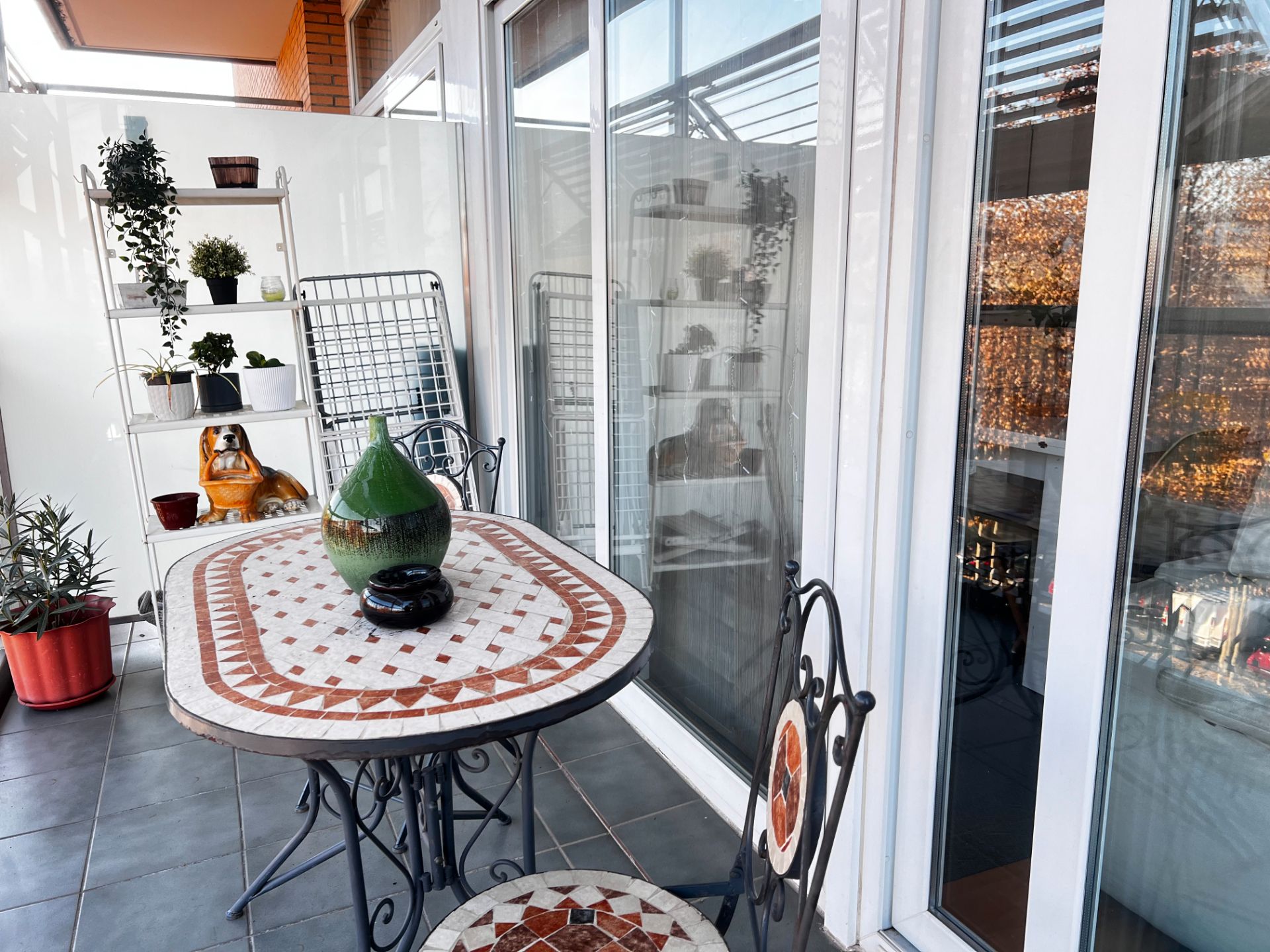 Terraza de Piso en venta en Girona Capital con Aire acondicionado, Calefacción y Parquet