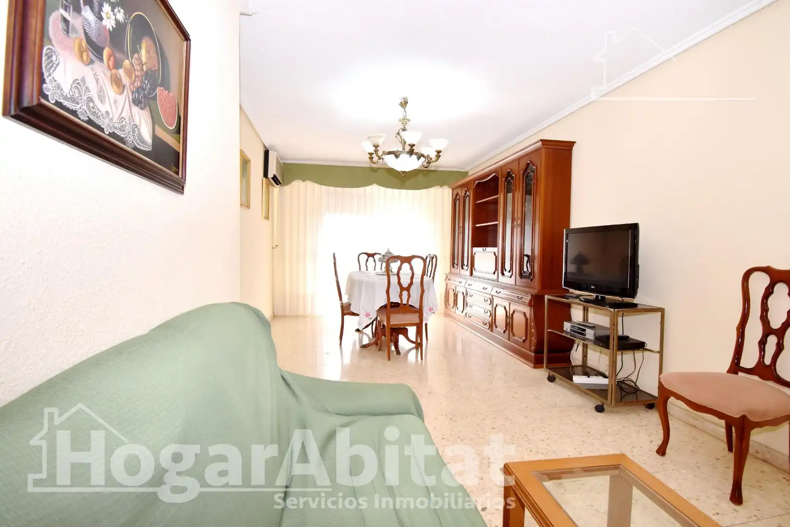 Sala de estar de Piso en venta en Alaquàs con Aire acondicionado, Calefacción y Terraza