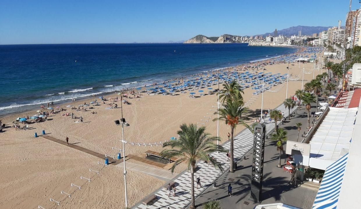 Exterior view of Flat for sale in Benidorm  with Private garden, Terrace and Community pool