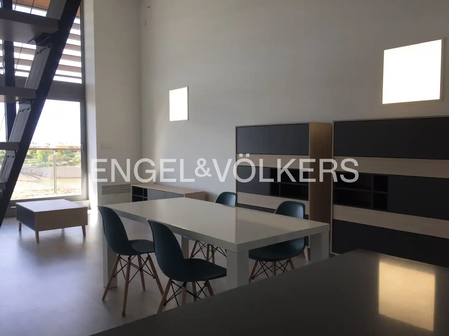 Dining room of Flat for rent in Xirivella  with Air Conditioner, Heating and Terrace