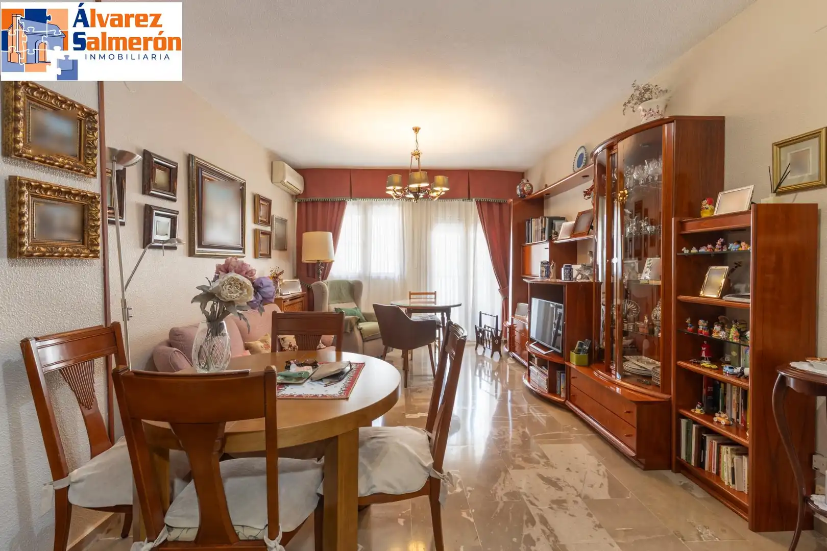 Sala de estar de Piso en venta en Albolote con Aire acondicionado, Calefacción y Balcón