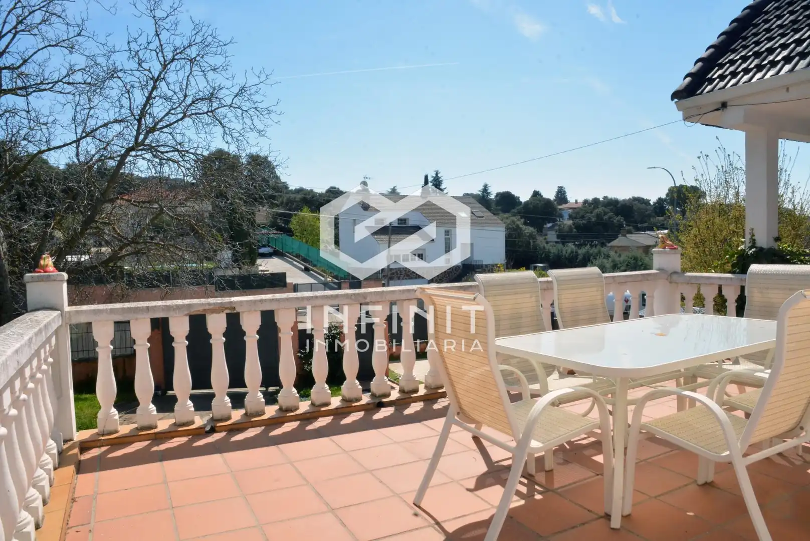 Terraza de Casa o chalet en venta en Valdeaveruelo con Calefacción, Jardín privado y Terraza