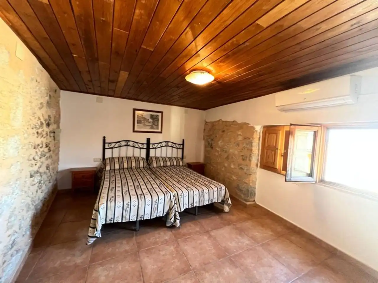Bedroom of Houses for sale in Penàguila  with Air Conditioner, Heating and Terrace