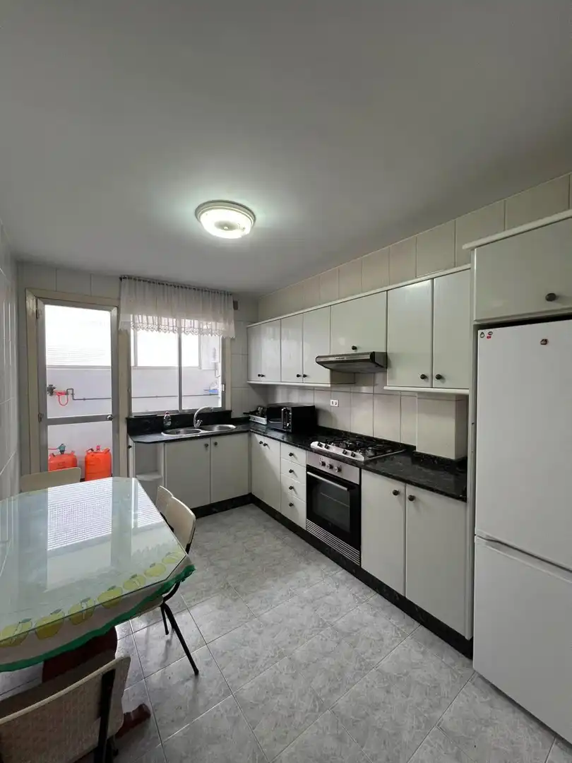 Kitchen of Flat for rent in Vigo   with Furnished and Balcony