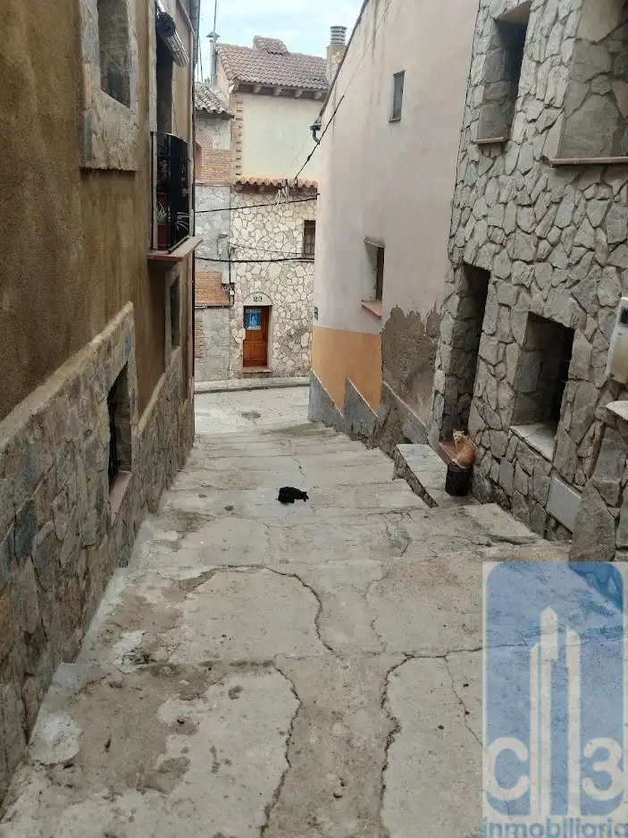 Exterior view of Country homes for sale in Peralta de Calasanz  with Heating, Storage room and Furnished