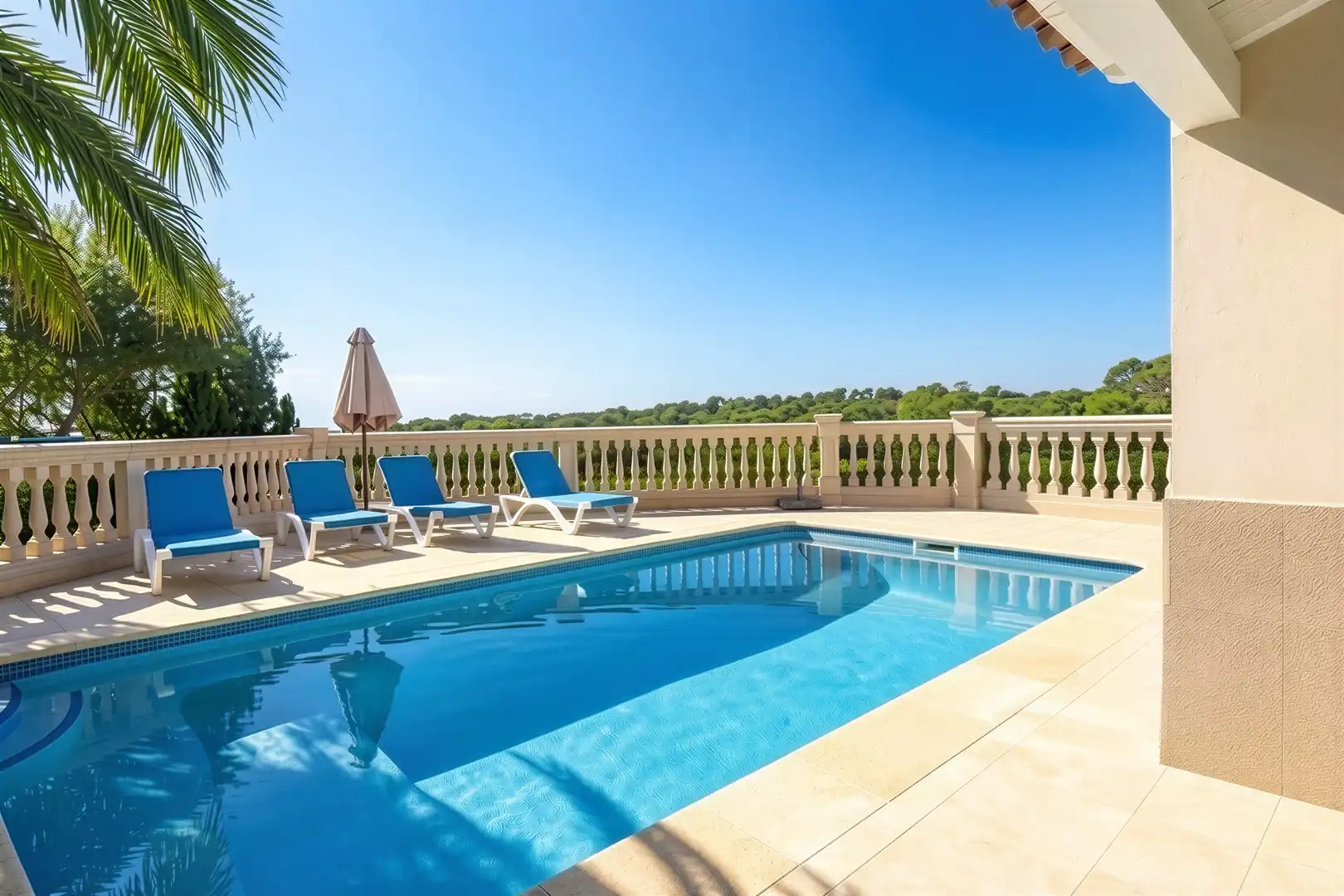 Piscina de Finca rústica en venta en Llucmajor con Aire acondicionado, Terraza y Trastero