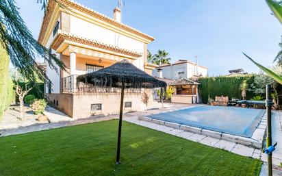 Garden of House or chalet for sale in Cúllar Vega  with Air Conditioner, Terrace and Swimming Pool