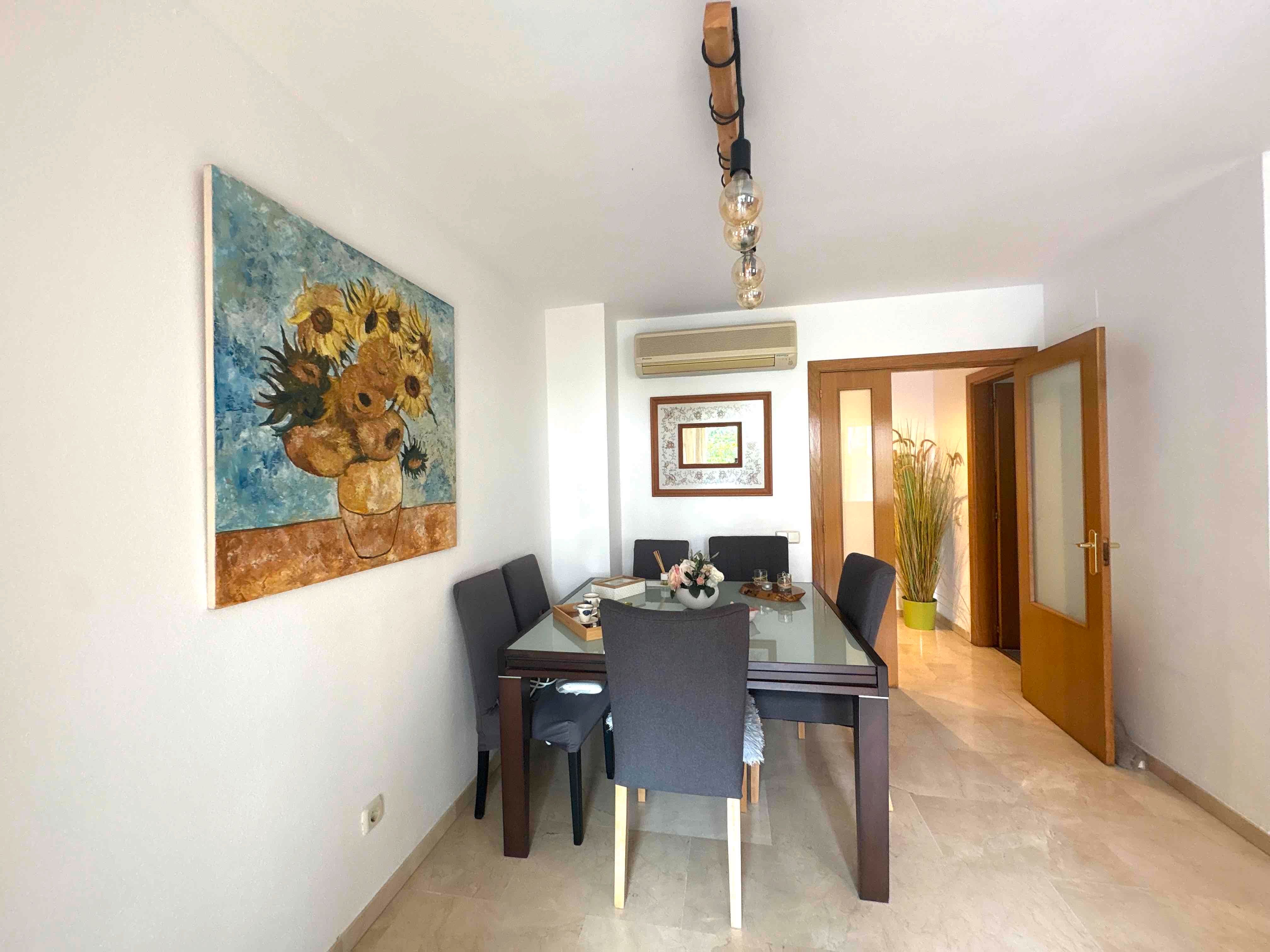 Dining room of Apartment for sale in  Palma de Mallorca  with Private garden and Community pool