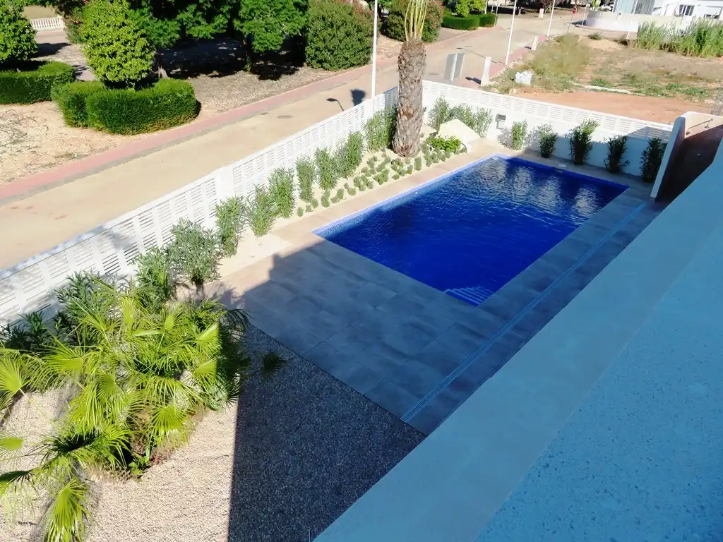 Piscina de Casa o chalet en venta en Els Poblets con Aire acondicionado, Calefacción y Jardín privado