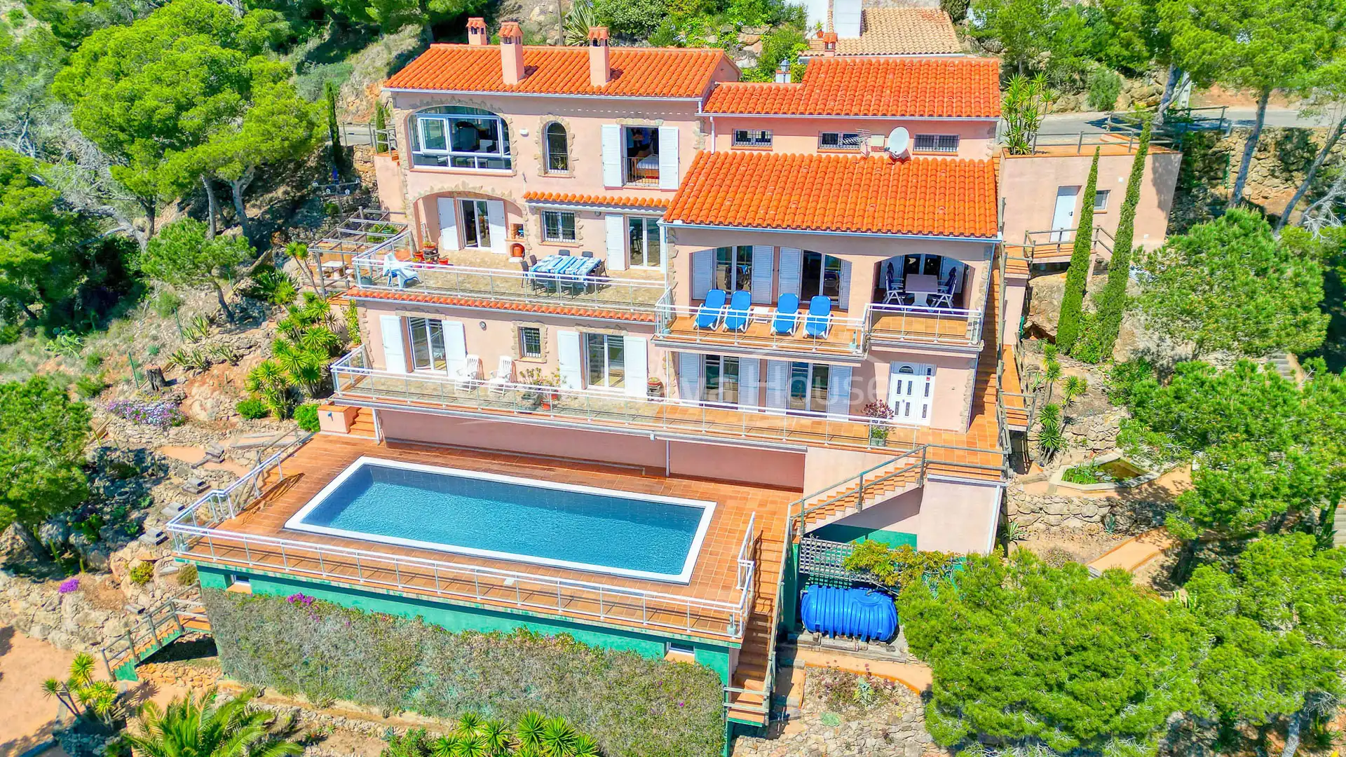 Vista exterior de Casa o xalet en venda en Begur amb Calefacció, Jardí privat i Terrassa