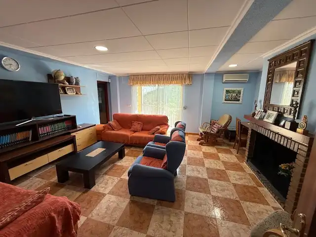 Sala de estar de Casa o chalet en venta en Alzira con Aire acondicionado, Jardín privado y Terraza