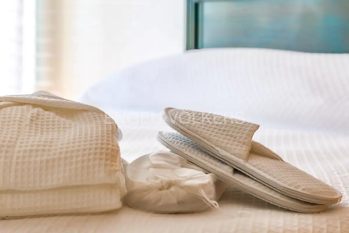 Schlafzimmer von Wohnung zur Miete in Sitges mit Klimaanlage, Heizung und Schwimmbad
