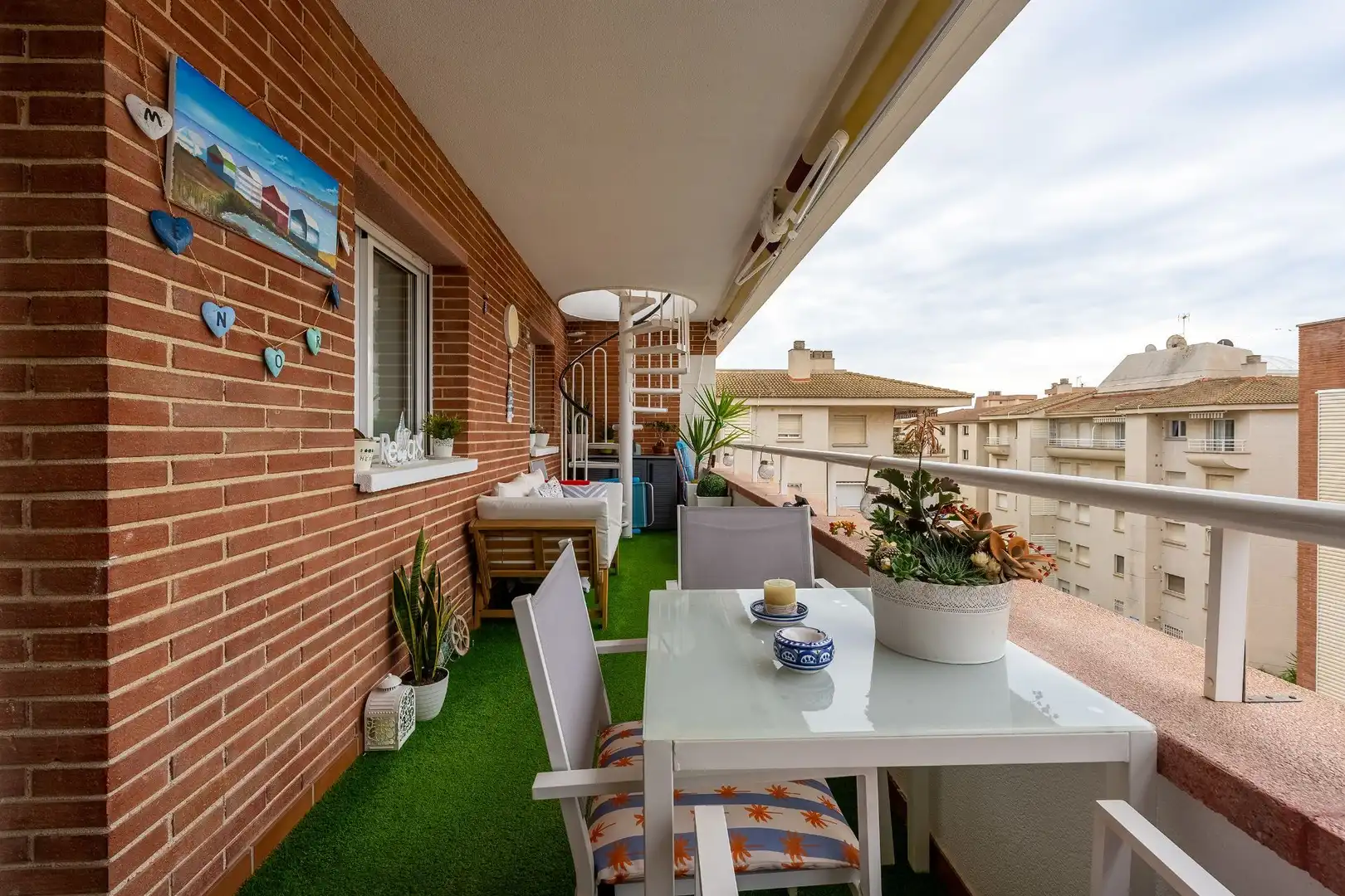 Balcony of Flat for sale in Calafell  with Air Conditioner, Heating and Terrace