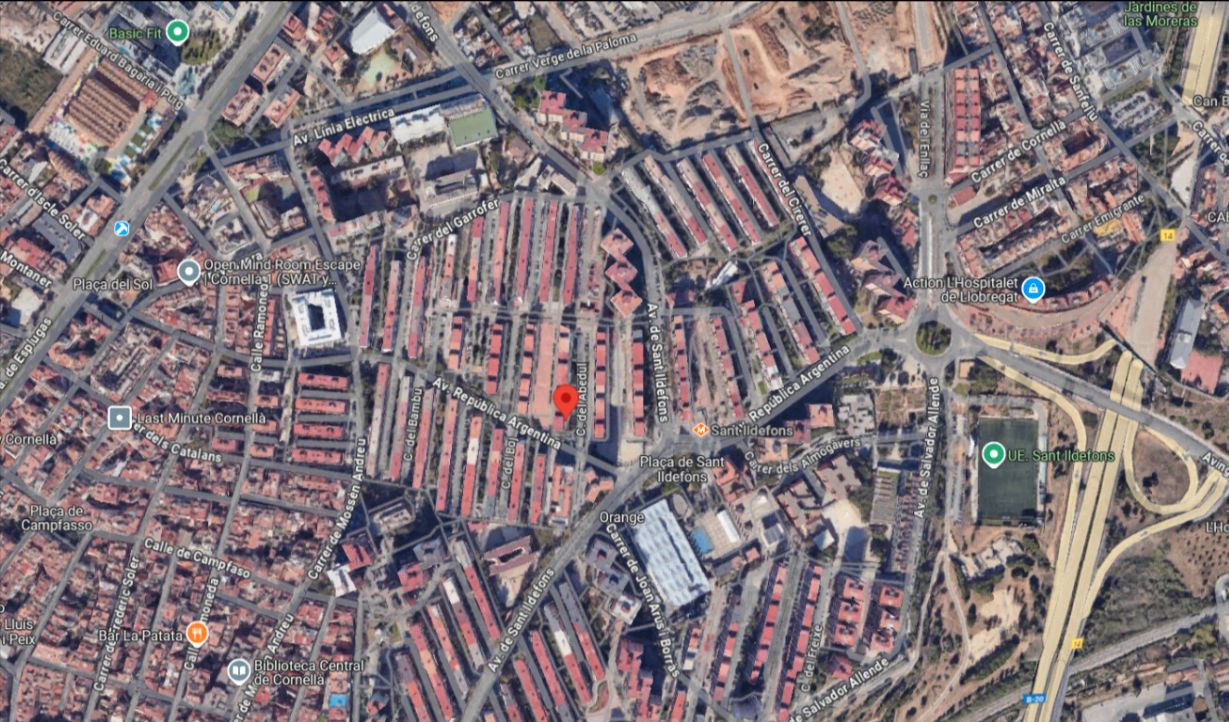 Exterior view of Flat for sale in Cornellà de Llobregat