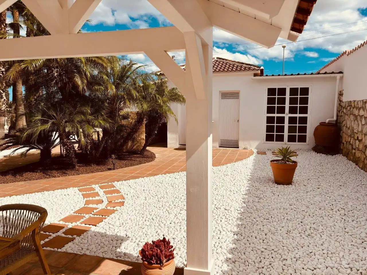 Jardín de Casa o chalet en venta en Alhaurín de la Torre con Aire acondicionado, Calefacción y Jardín privado