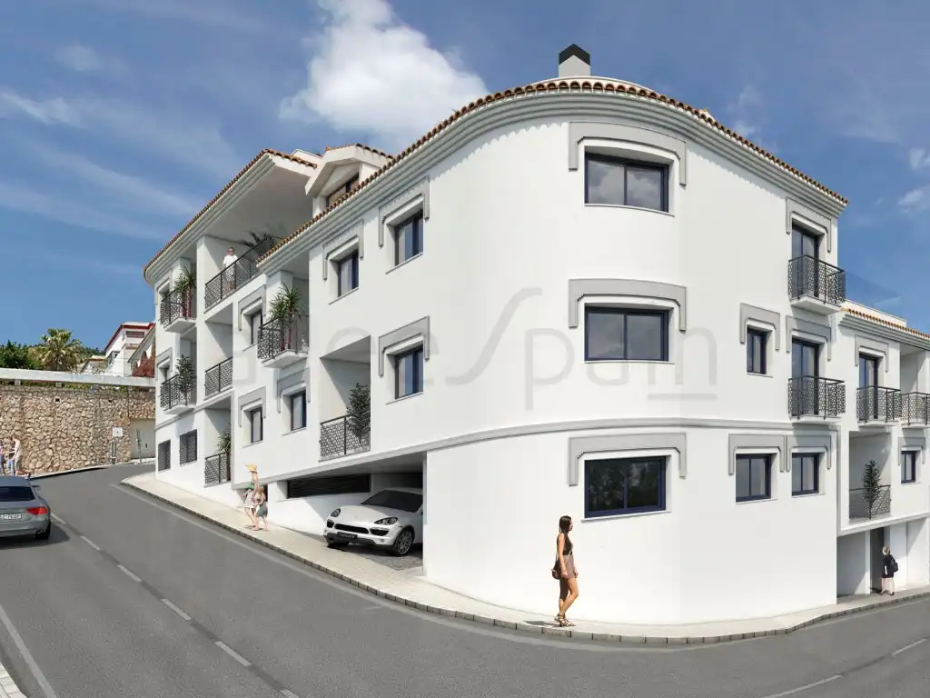 Vista exterior de Apartament de lloguer en Benalmádena
