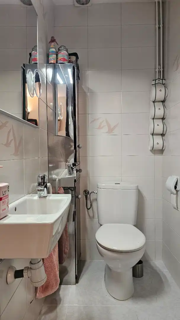 Baño de Casa o chalet en venta en Sabadell con Aire acondicionado, Calefacción y Terraza