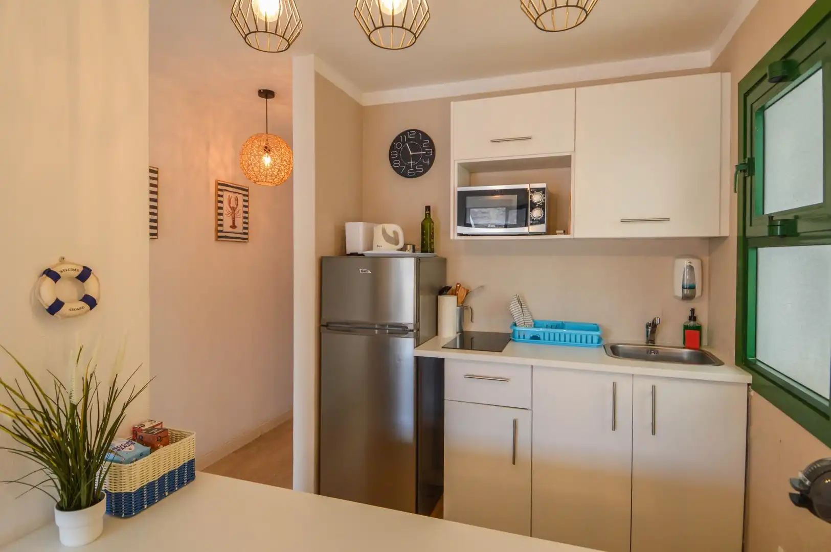 Cuina de Apartament en venda en Mogán amb Terrassa, Moblat i Piscina comunitària