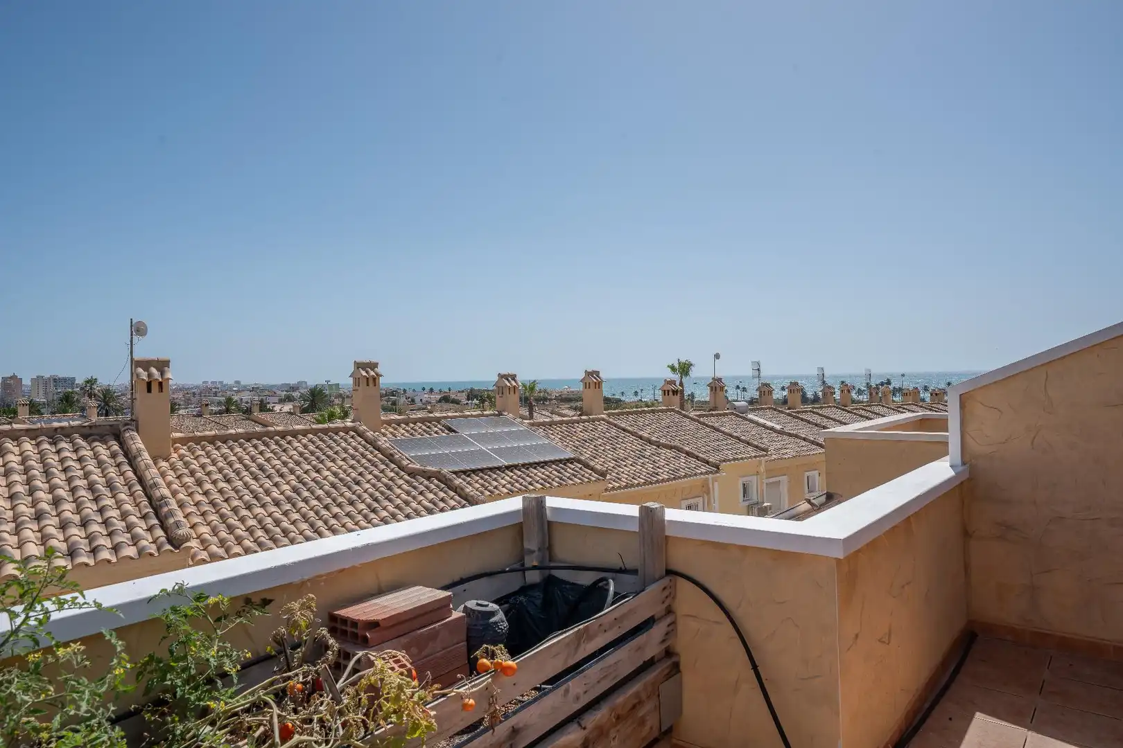 Vista exterior de Casa adosada en venda en Torrevieja amb Piscina comunitària