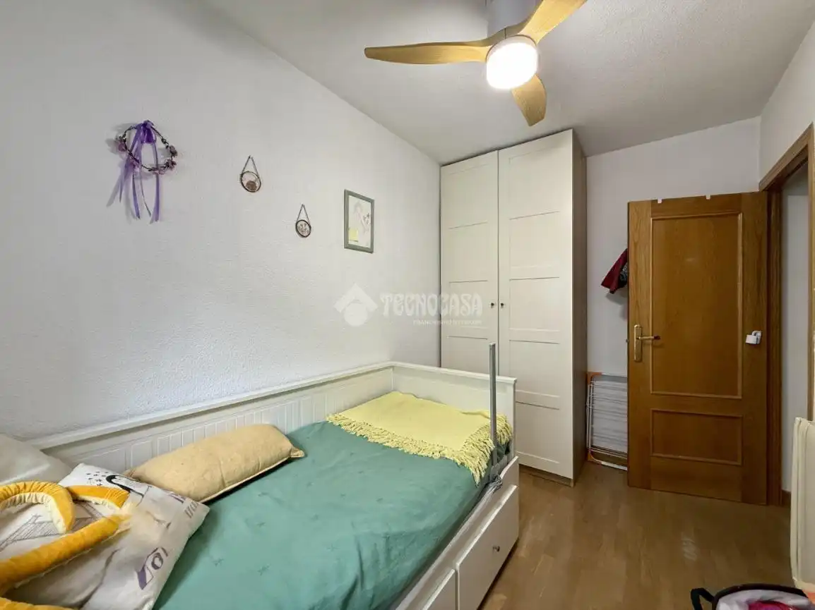 Schlafzimmer von Wohnung zum Verkauf in Madrid mit Klimaanlage, Heizung und Parkett