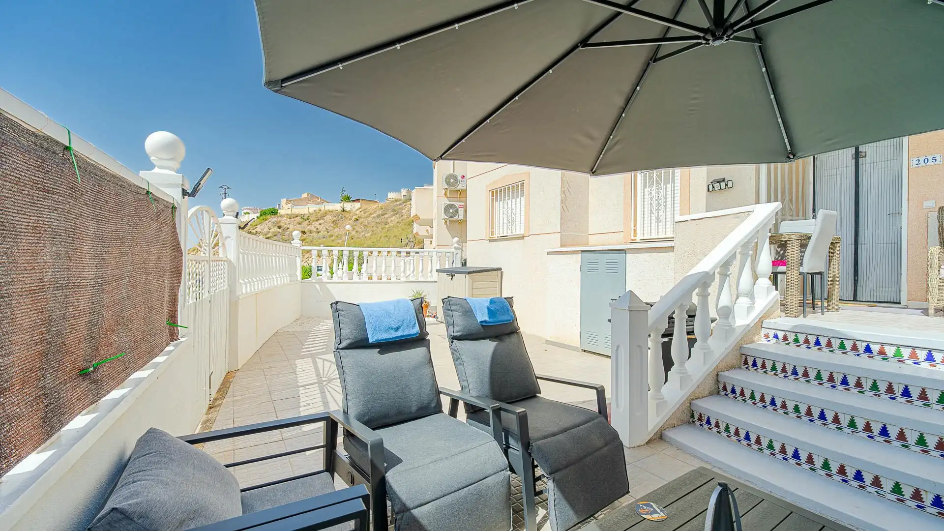 Terrassa de Apartament en venda en Rojales amb Aire condicionat