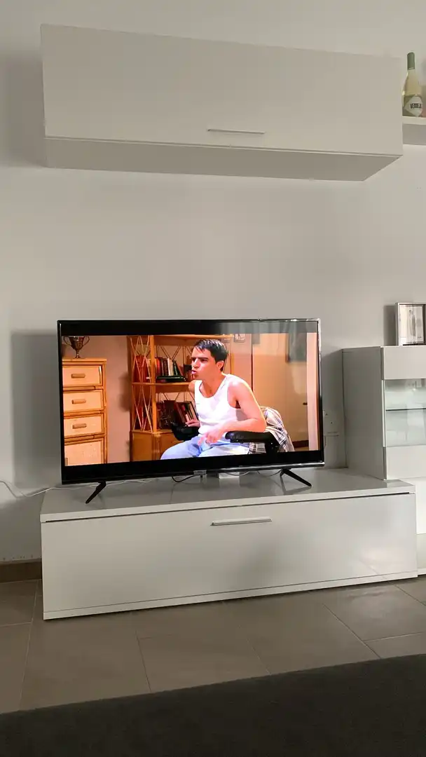 Sala de estar de Piso de alquiler en Roquetas de Mar con Calefacción, Terraza y Piscina