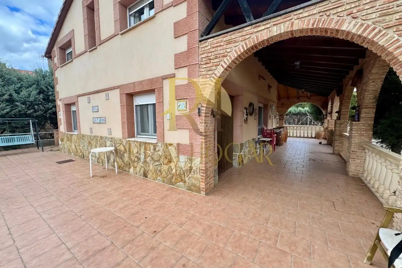 Exterior view of Houses for sale in Molina de Aragón  with Private garden, Parquet flooring and Storage room