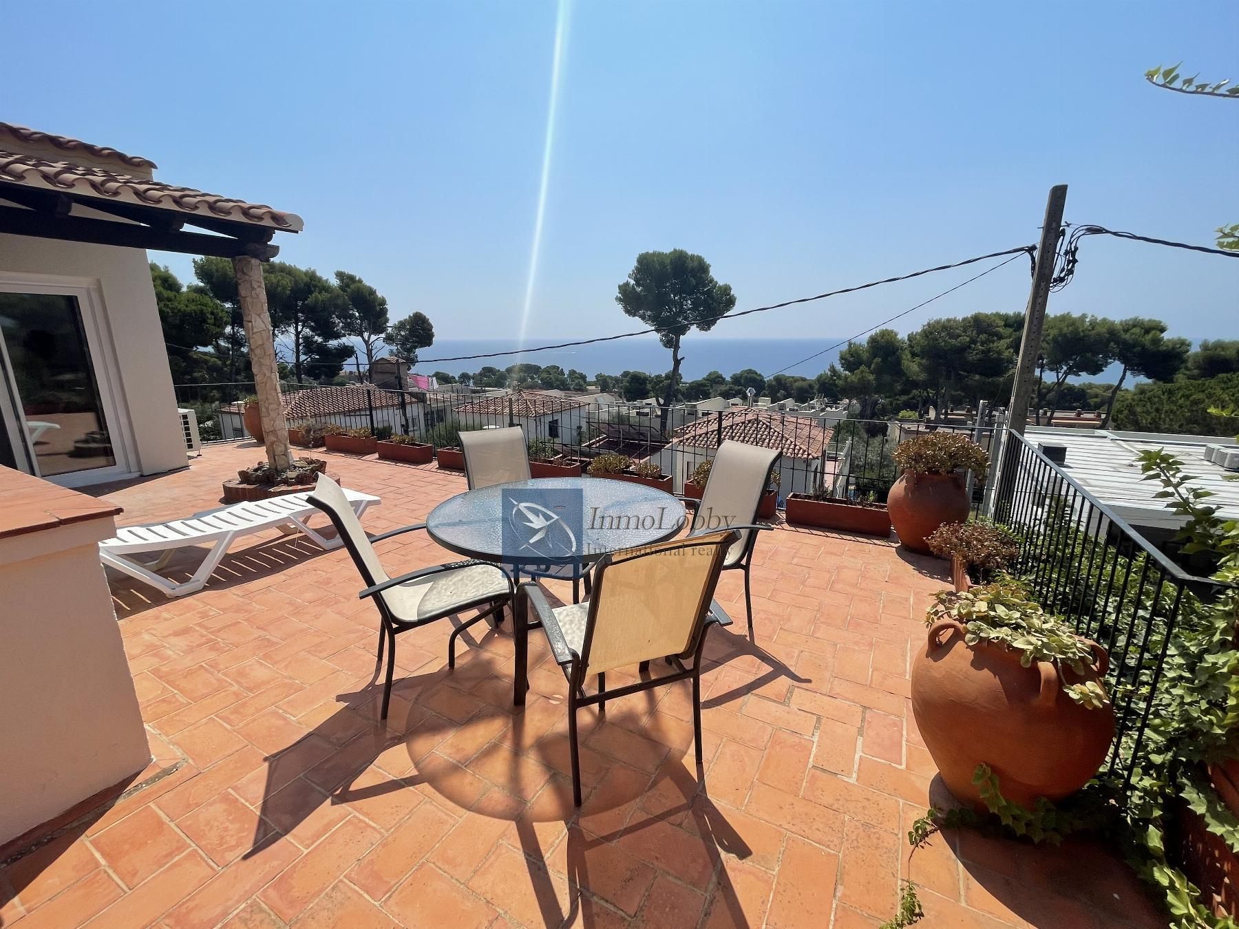 Terrassa de Casa o xalet de lloguer en Castell-Platja d'Aro amb Aire condicionat, Calefacció i Terrassa